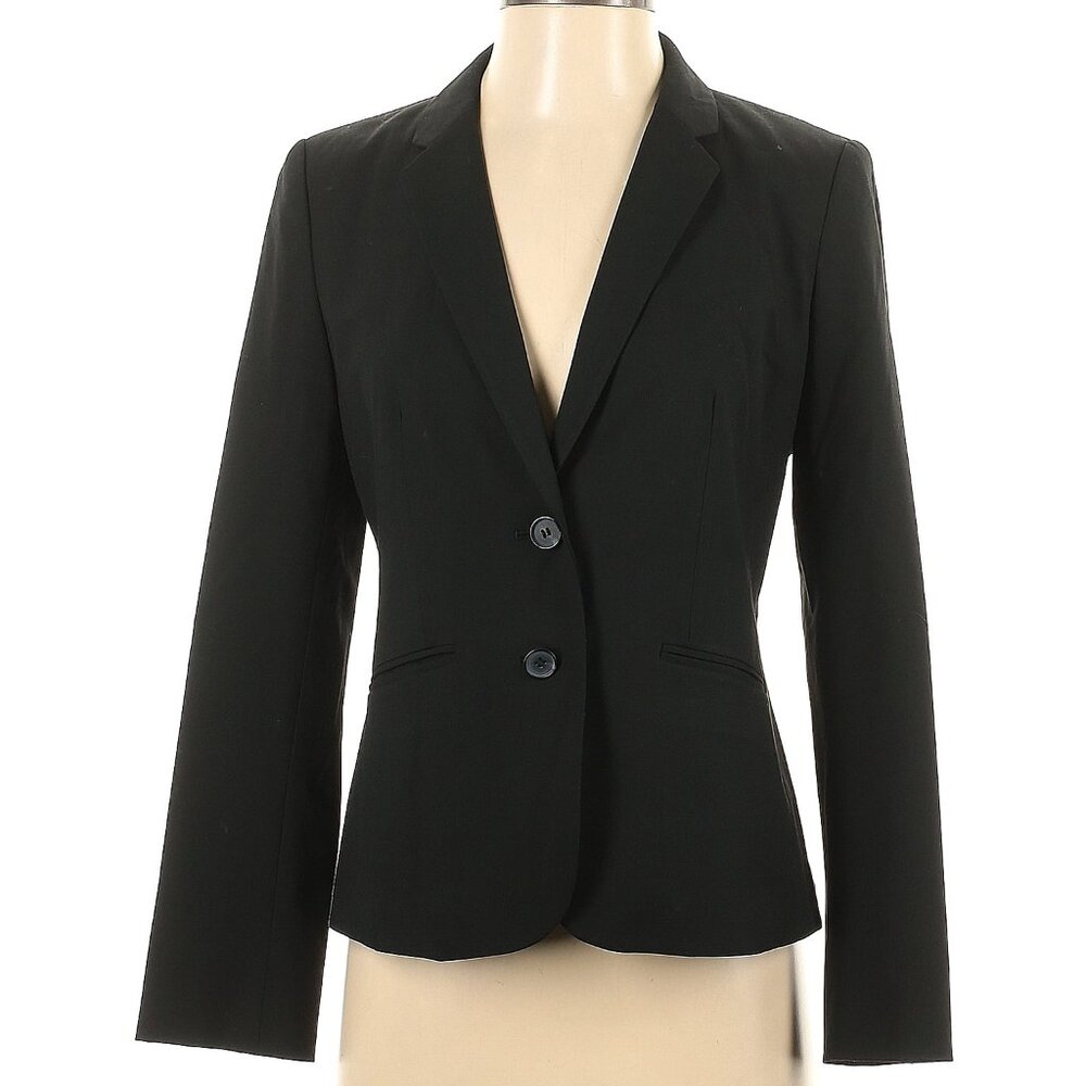 Ann Taylor Factory Black Blazer – Slit Pockets